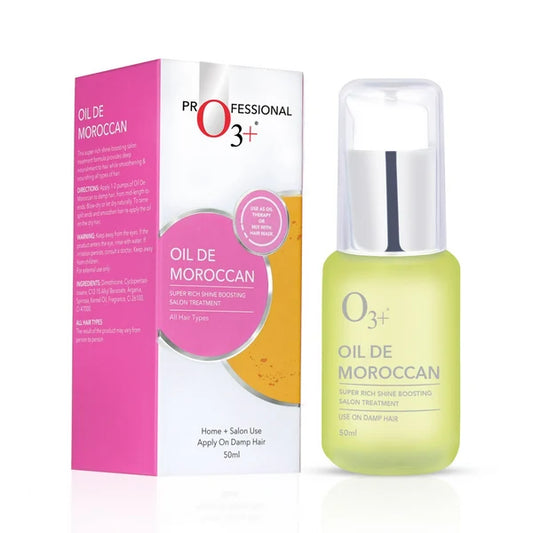 Professional O3+ Oil De Moroccan With Pure Argan Serum For All Hair Types - 50 ml
