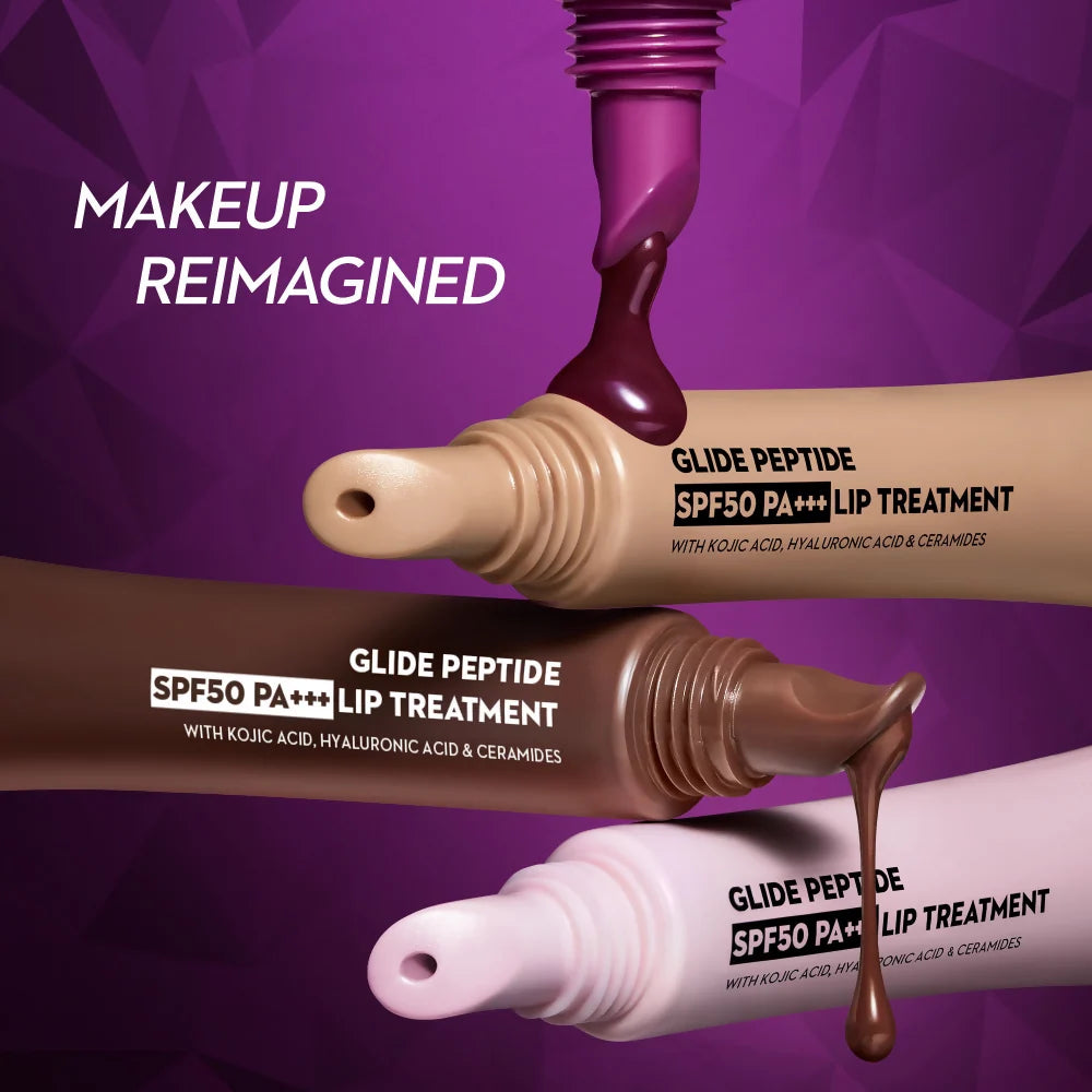 SUGAR Glide Peptide SPF50 PA+++ Lip Treatment - 02 Caramel Crepe - 10 ml