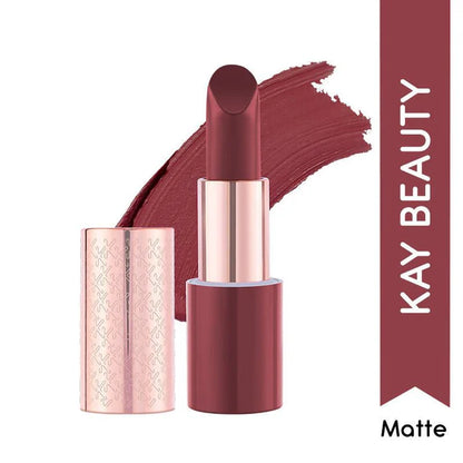 Kay Beauty By Katrina Kaif Matte Drama Long Stay Lipstick - Wrap Up - 4.2 gm
