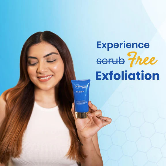 Bio Essence Scrub Free Exfoliation Gel Cleanser|Royal Jelly - 60 gm