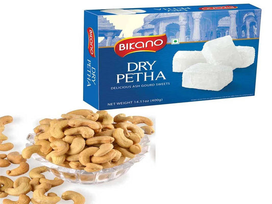 Bikano Dry Petha And Salted Kaju -Combo Pack