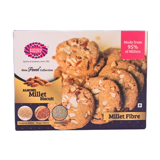 Karachi Bakery Almond Millet Biscuits - 300 gm