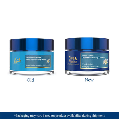 Blue Nectar Vitamin E Cream For Anti-Aging & Nourishment - 50 gm