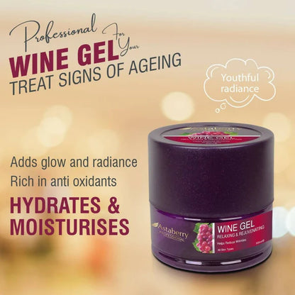 Astaberry Professional Wine Face Gel - 500 ml