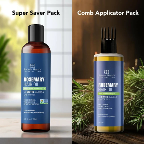 Botanic Hearth 100% Pure Rosemary Oil for Hair Growth - 150 ml