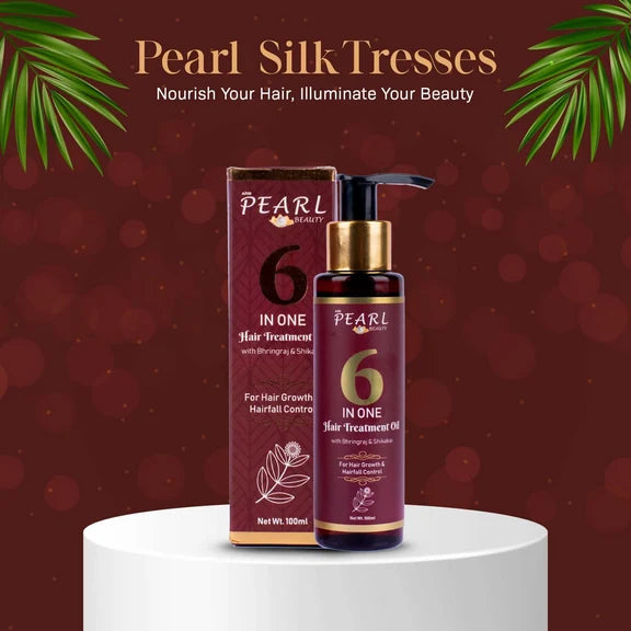 ARM Pearl Beauty 6-In-One Hair Treatment Oil - 100 ml