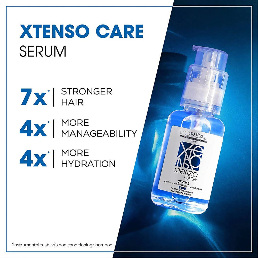 L'Oreal Paris Professionnel Xtenso Care Serum For Straightened Hair With Pro Keratin & Incell Technology -50 ml