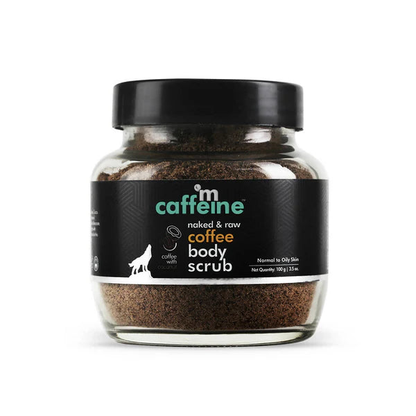 mCaffeine Raw Coffee Body Scrub - 100 gm