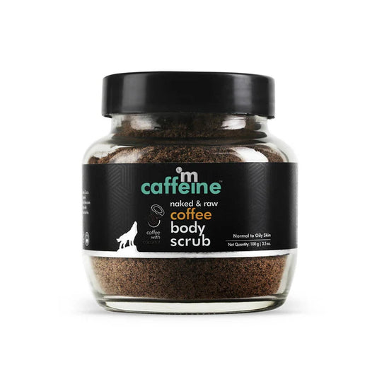 mCaffeine Raw Coffee Body Scrub - 100 gm