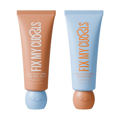 Fix My Curls Curl Quenching Moisture Styling Duo - combo