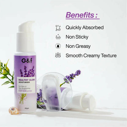 G&f Healthy Glow Moisturiser - 50 gm