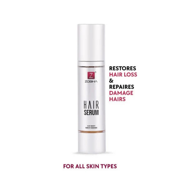 Zobha Argan Oil Hair Serum For Silky Smooth Hair - 50 ml