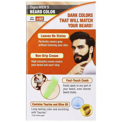 Bigen Men Beard Colour Dark Brown B 103 - 20 gm + 20 gm