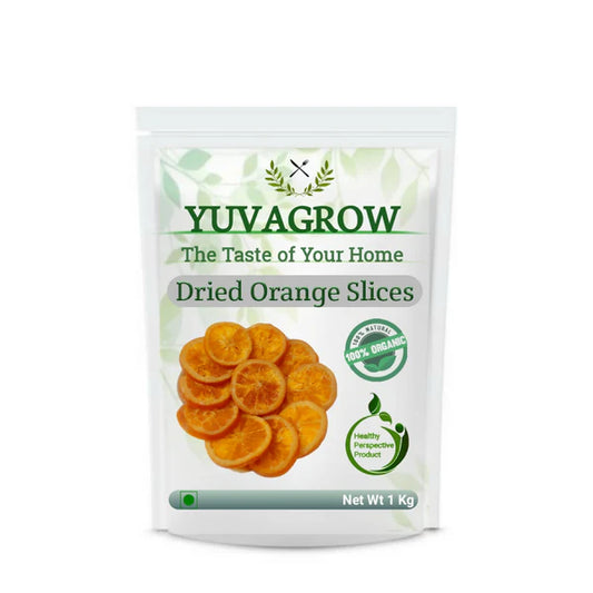 Yuvagrow Dried Orange Slices With Sugar Coated - 1 kg