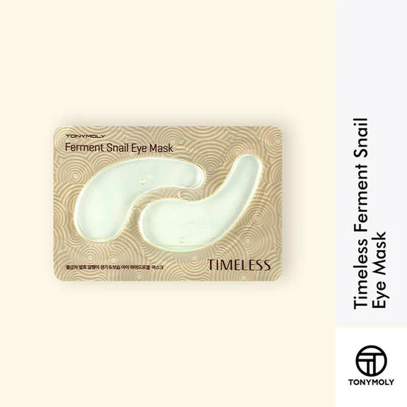 Tonymoly Timeless Ferment Snail Eye Mask - Korean Skincare - 10 gm
