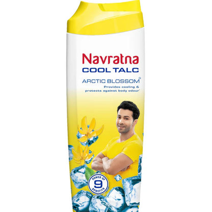 Navratna Cool Arctic Blossom Talc - 400 gm