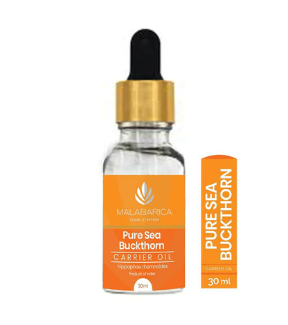 Malabarica Pure Sea Buckthorn Carrier Oil - 30 ml