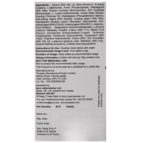Ipca Keraglo Men Tablets - 30 tabs