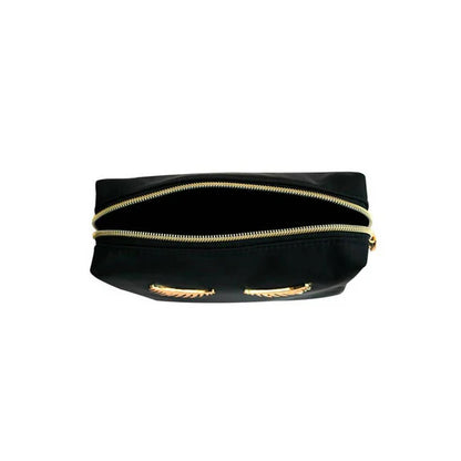 Colorbar Pouch Lips & Lashes Box Pouch (Set Of Two) - Black - Combo