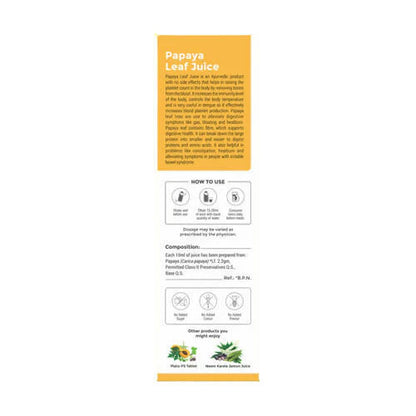Four Seasons Papaya Leaf Juice - 500 ml