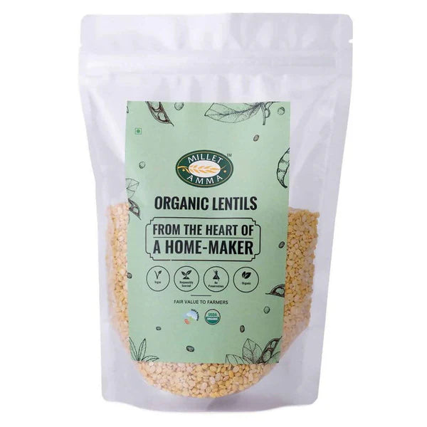 Millet Amma Organic Moong Dal (Yellow) - 500 gm