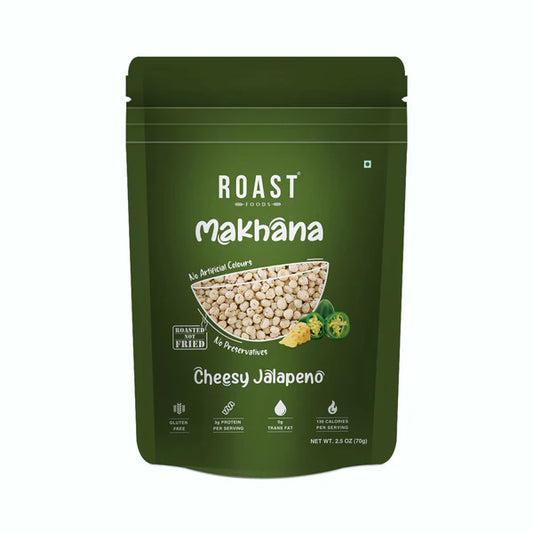 Roast Foods Makhana Cheesy Jalepeno - 70 gm