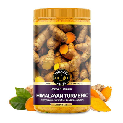 Teacurry Himalayan Turmeric Powder (Wild Turmeric) - 200 gm