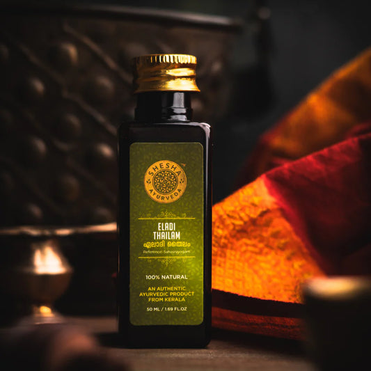 Eladi Thailam - Ayurvedic Face & Body Oil | Deep Hydration, Radiance & Dark Circle Treatment