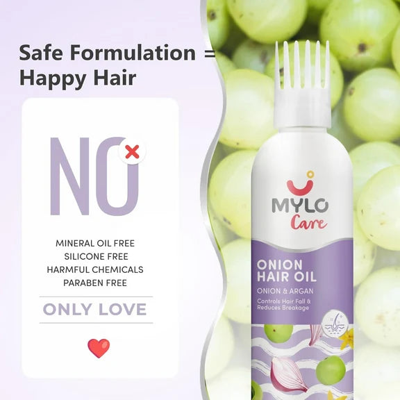 Mylo Care Anti Hair Fall Oil with Onion - 200 ml