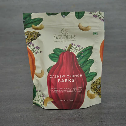 Smoor Cashew Crunch Barks - 150 gm