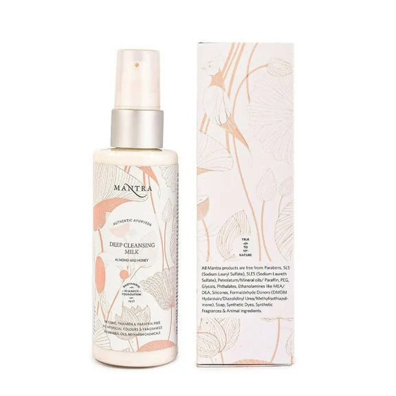 Mantra Herbal Deep Cleansing Milk Almond and Honey - 50 ml