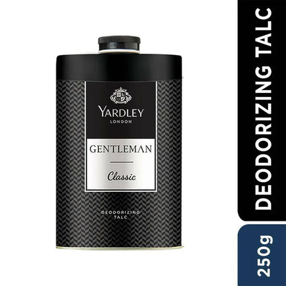 Yardley London Gentleman Classic Talcum Powder For Men - 250 gm
