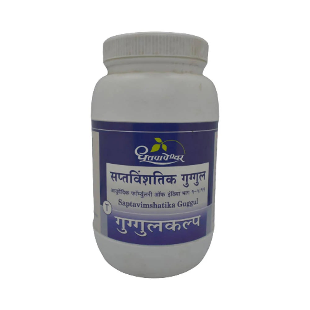 Dhootapapeshwar Saptavimshatika Guggul Tablets -60 Tablets