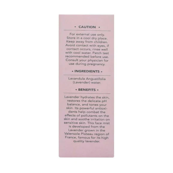 Februus Organics French Lavender Face Mist - 100 ml