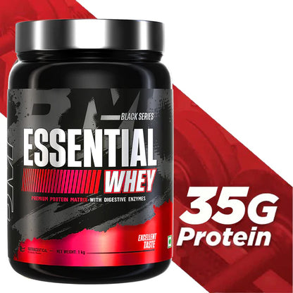 Big Muscles Nutrition Essential Whey - 1 kg - Rich Chocolate