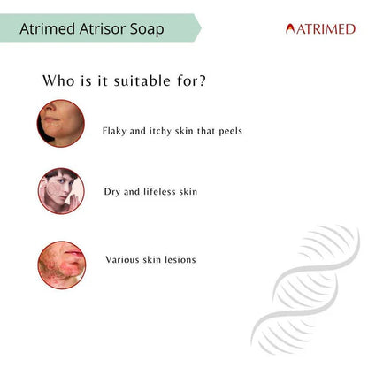 Atrimed Atrisor Soap - 100 gm