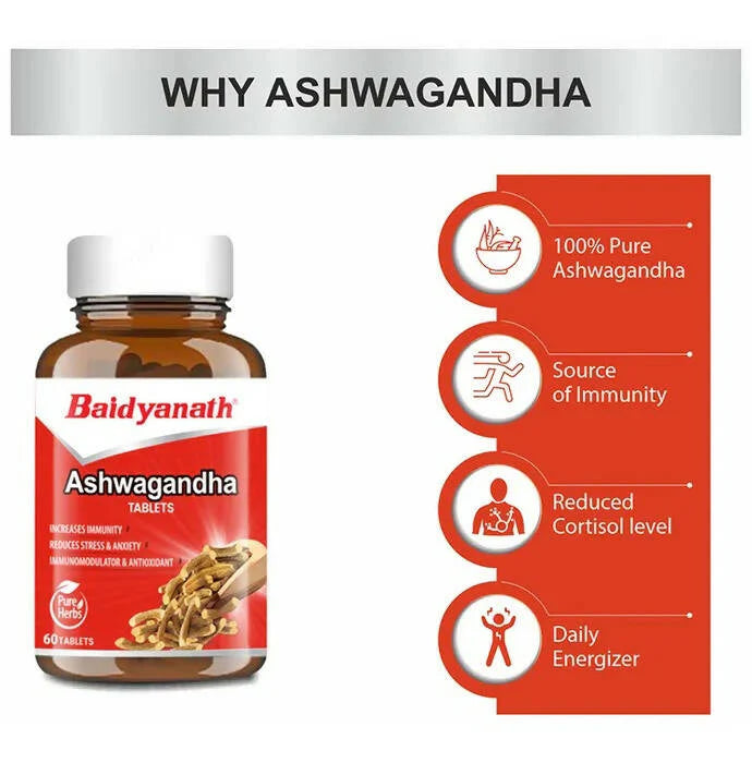 Baidyanath Kolkata Ashwagandha Tablets