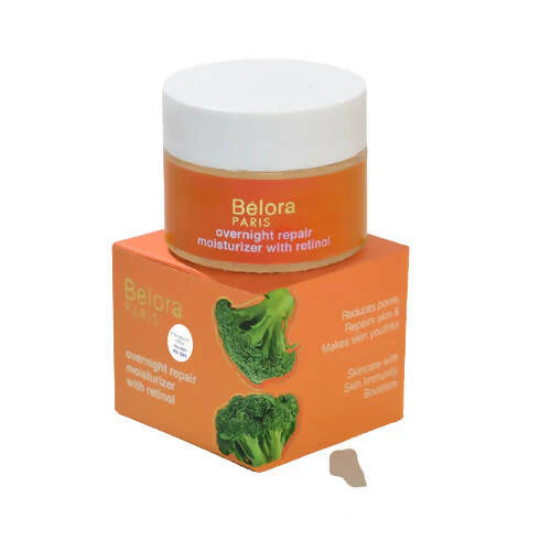Belora Paris Overnight Repair Moisturizer With Retinol - 50 gm