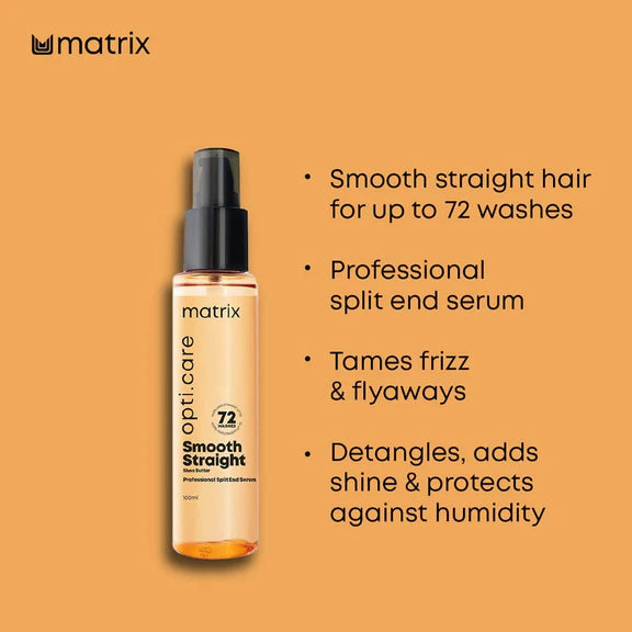Matrix Opti Care Smooth Straight Professional Split End Hair Serum - 100 ml