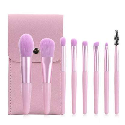 Favon Pack of 8 Professional Makeup Brushes with Free Pouch - Combo