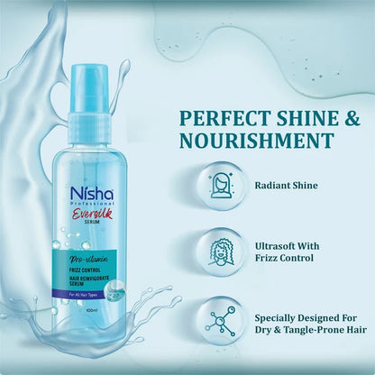 Nisha Hair Serum Eversilk Pro-Vitamin Serum - 55 ml