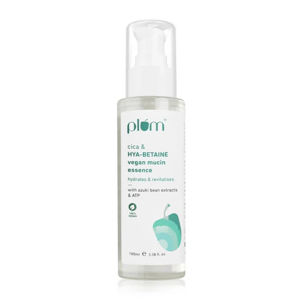 Plum Cica & Hya-Betaine Vegan Mucin Essence - 100 ml