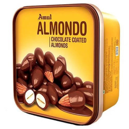 Amul Almondo Chocolate Coated Almonds - 200 gm