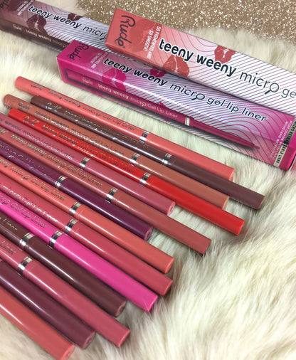 Rude Cosmetics Teeny Weeny Micro Gel Lip Liner - Seeing Red - 0.1 gm