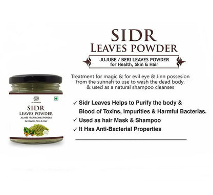 Al Masnoon Sidr Leaves Powder - 100 gm