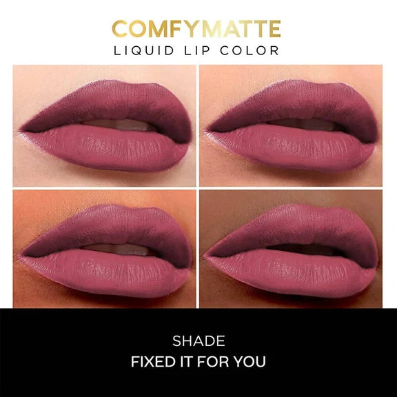 Faces Canada Comfy Matte Liquid Lipstick-Fixed It For You 11 - 3 ml