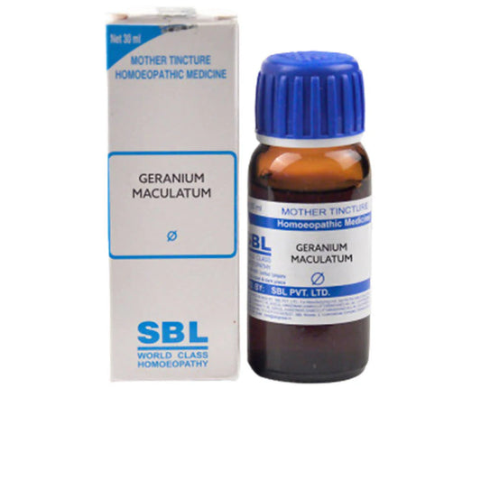 SBL Homeopathy Geranium Maculatum Mother Tincture