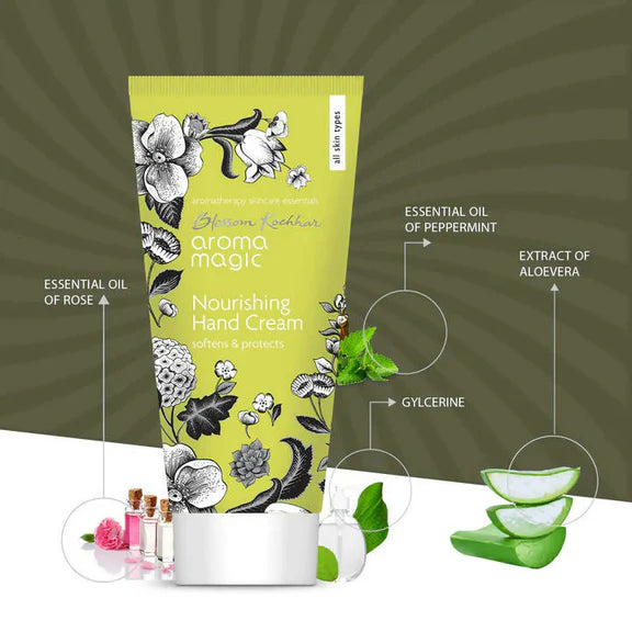 Blossom Kochhar Aroma Magic Nourishing Hand Cream - 50 gm