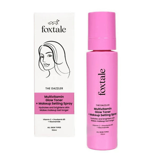 Foxtale The Dazzler Multivitamin Glow Toner + Makeup Setting Spray - 150 ml