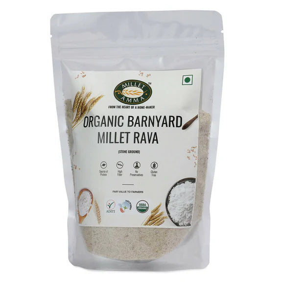 Millet Amma Barnyard Millet Rava (Suji) - 500 gm